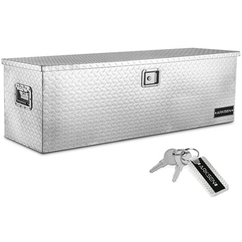 add metal box to pickup cab|pickup truck lock box.